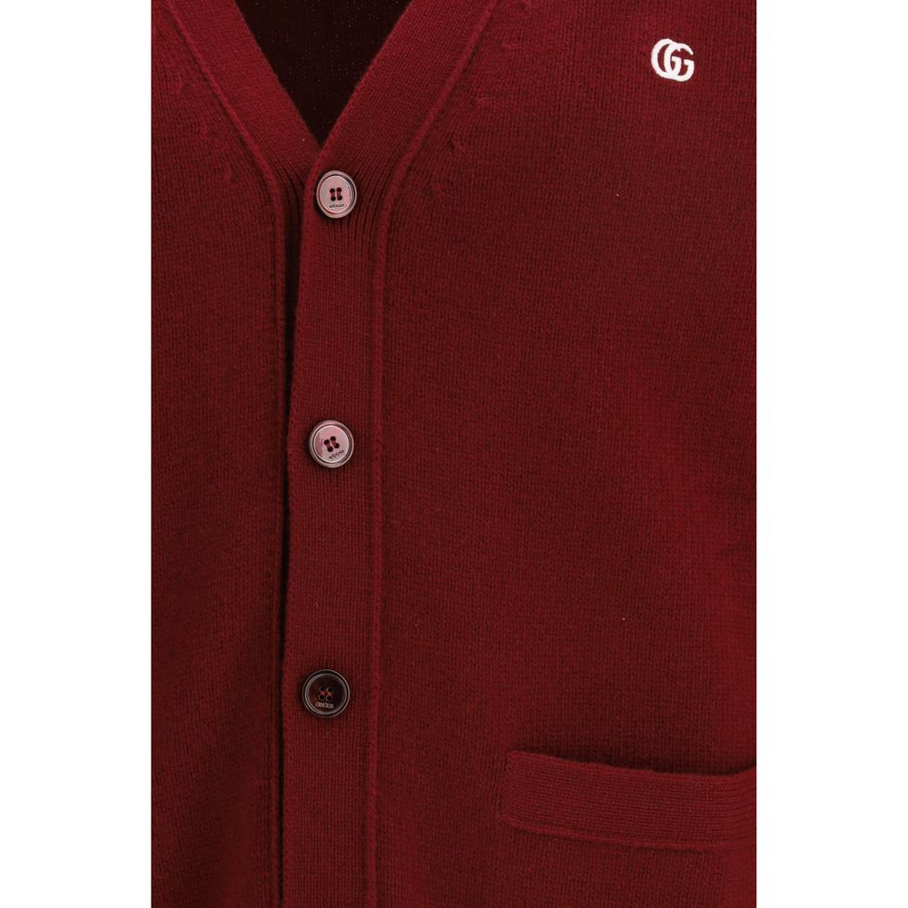 Gucci Bordeaux Wool Cardigan | Regal Royce