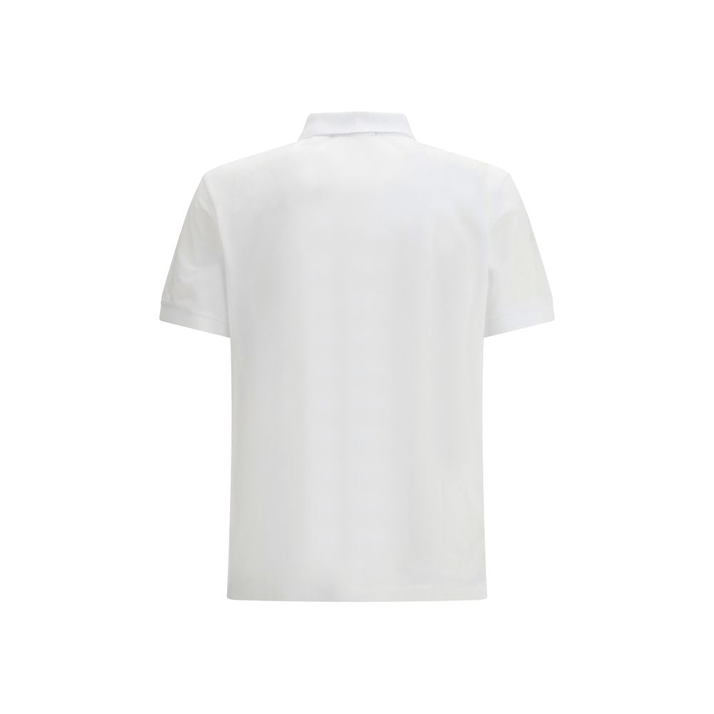 Stone Island White Cotton Polo Shirt | Regal Royce