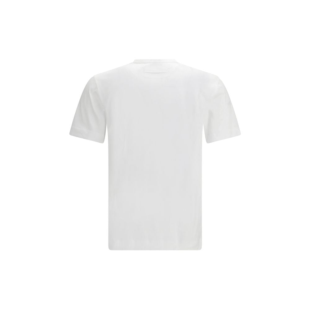 ZEGNA White Cotton T-Shirt | Regal Royce