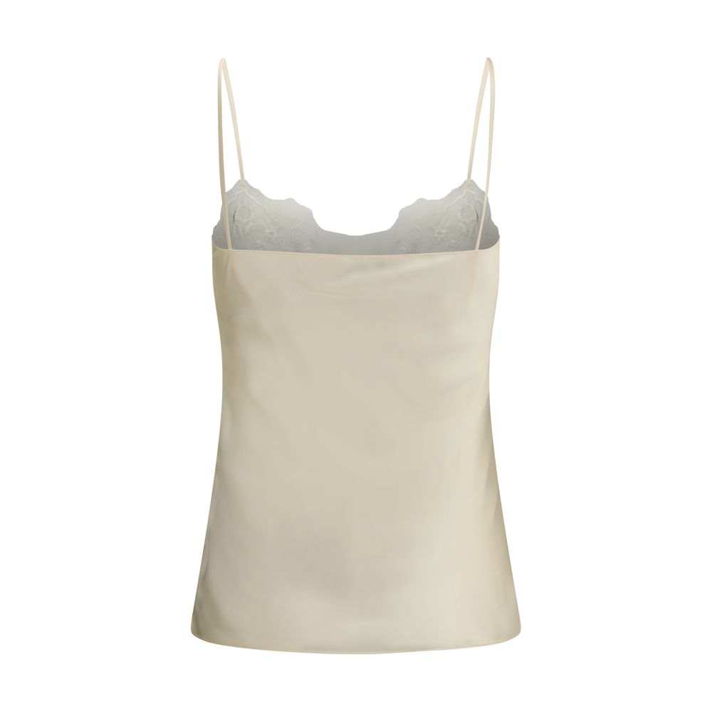 Chloé Cream Silk Top | Regal Royce