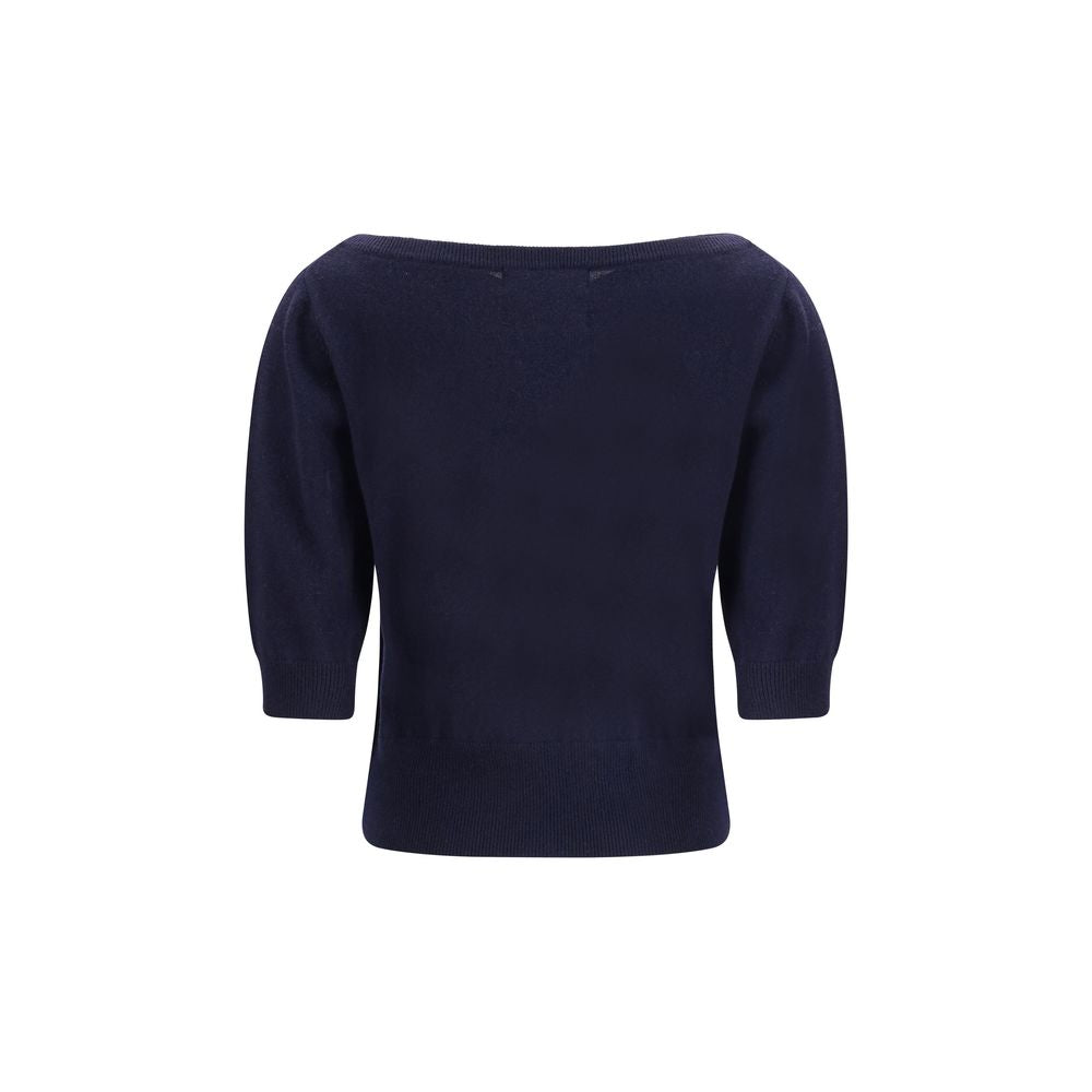 Extreme Cashmere Blue Cashmere Cashmere Sweater | Regal Royce