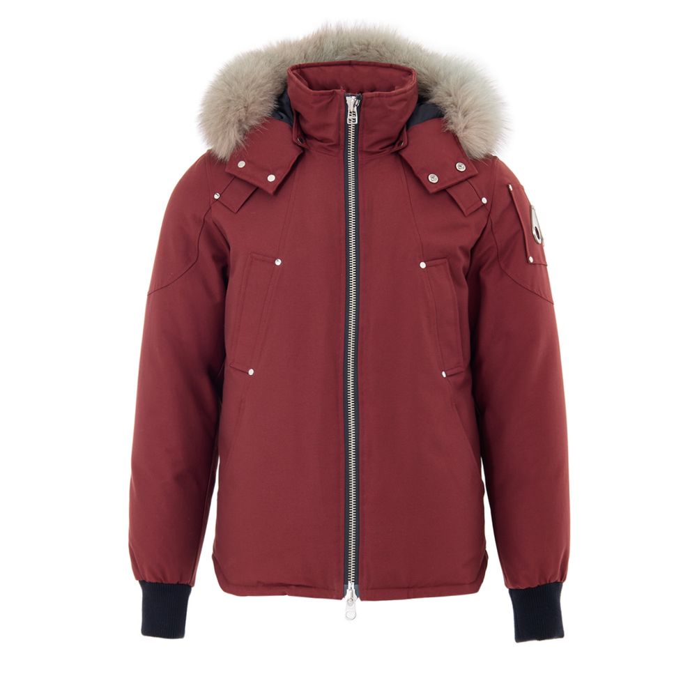 Moose Knuckles Red Nylon Parka | Regal Royce