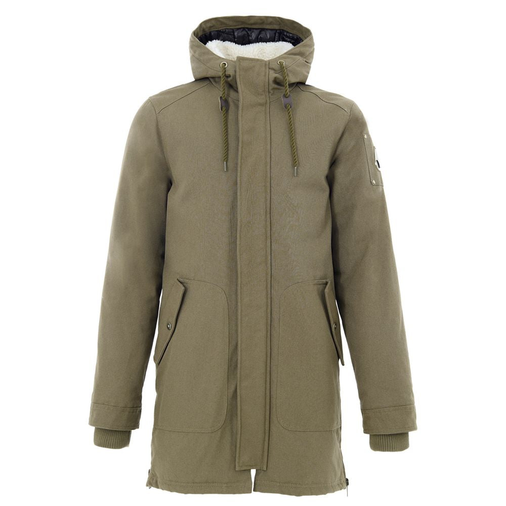 Moose Knuckles Green Cotton Parka | Regal Royce