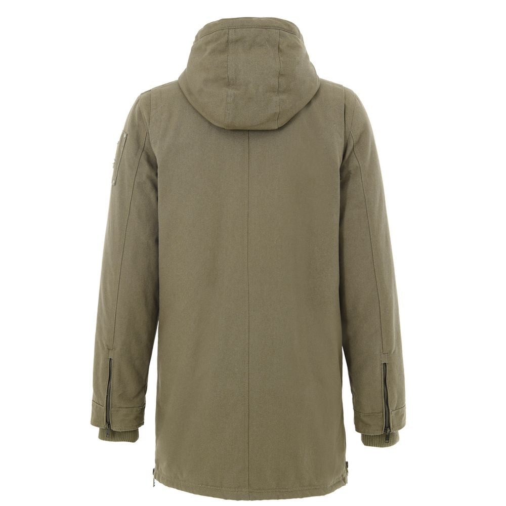 Moose Knuckles Green Cotton Parka | Regal Royce