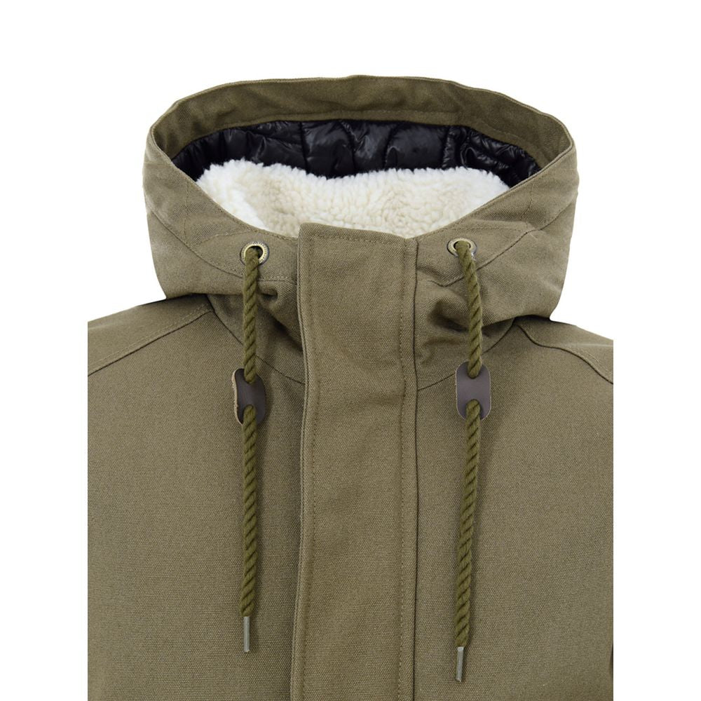 Moose Knuckles Green Cotton Parka | Regal Royce