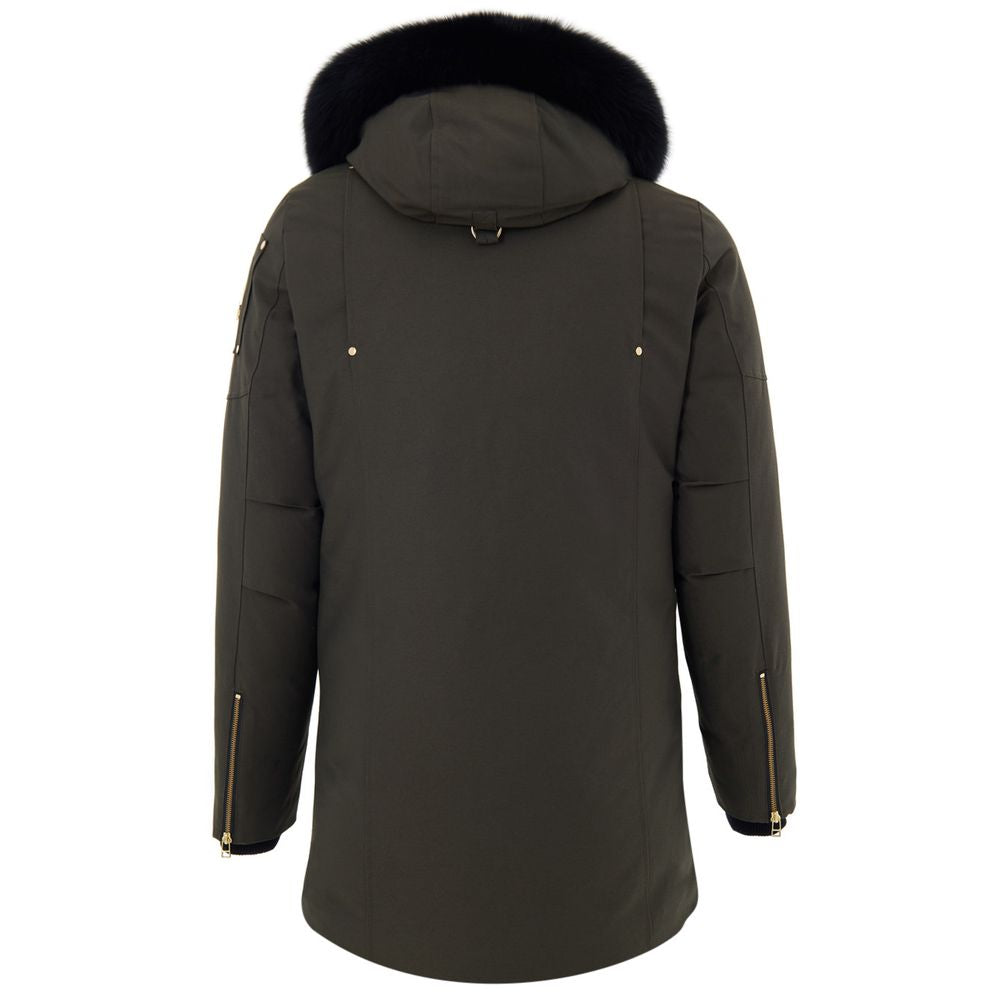 Moose Knuckles Green Cotton Parka | Regal Royce