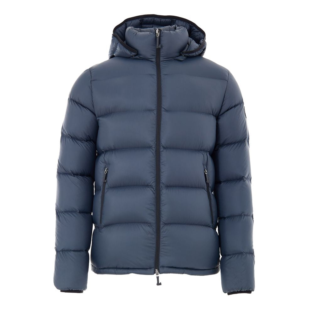 Moose Knuckles Gray Nylon Shell Jacket | Regal Royce