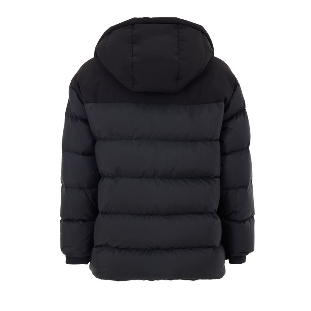 Moose Knuckles Black Nylon Jackets And Coat | Regal Royce