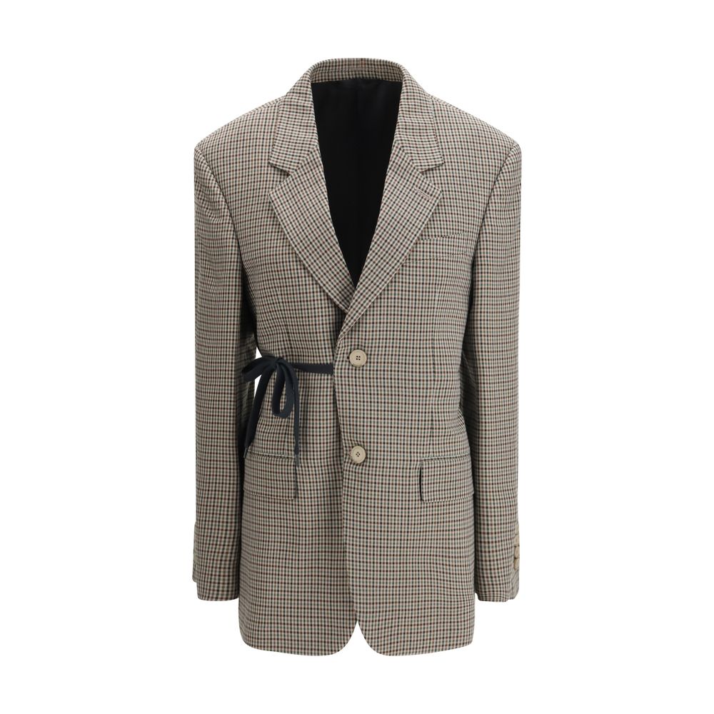 Balenciaga Multicolor Lyocell Coat | Regal Royce