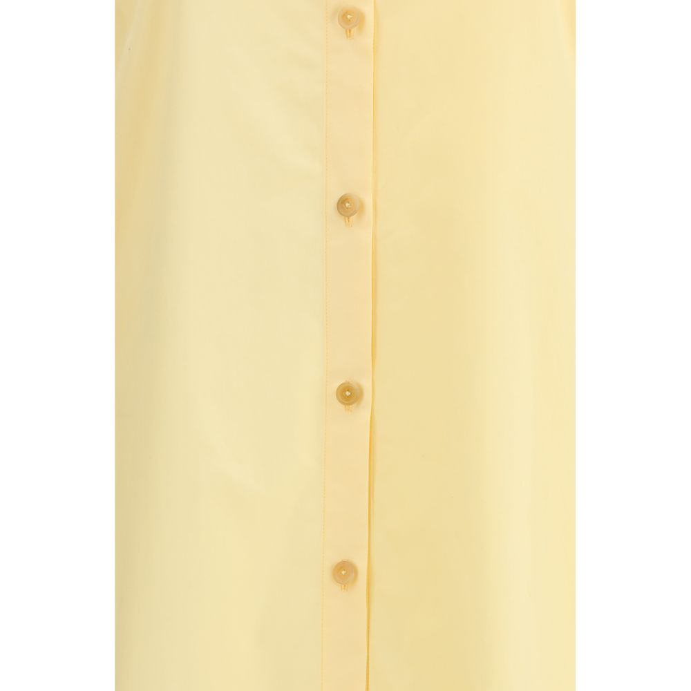 Khaite Bicolor Cotton Casual Dress | Regal Royce