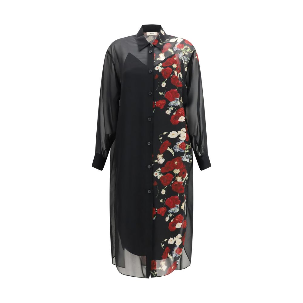 Khaite Black Silk Casual Dress | Regal Royce