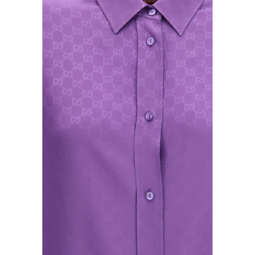 Gucci Multicolor Silk Pattern Shirt | Regal Royce