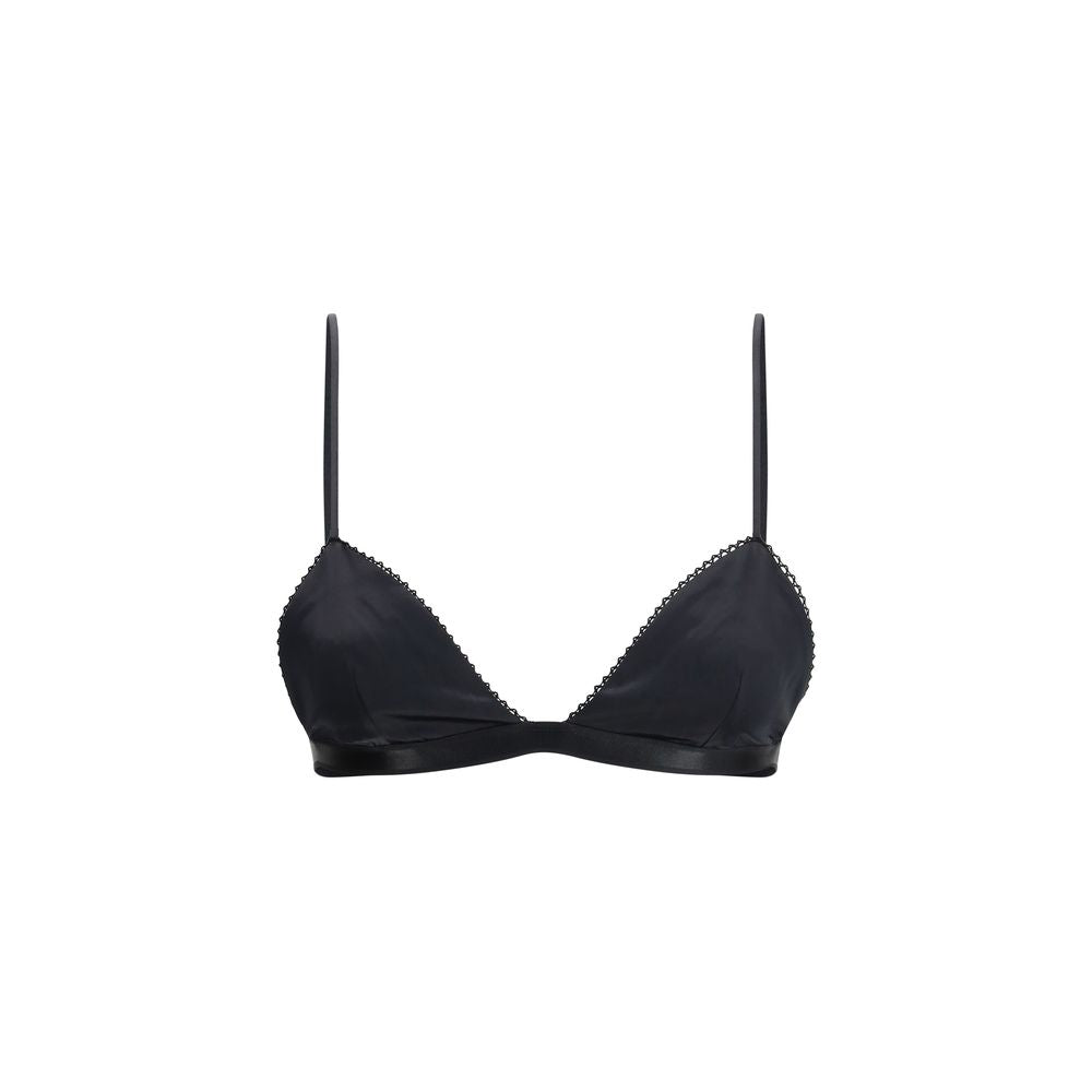 The Andamane Black Viscose Bra | Regal Royce