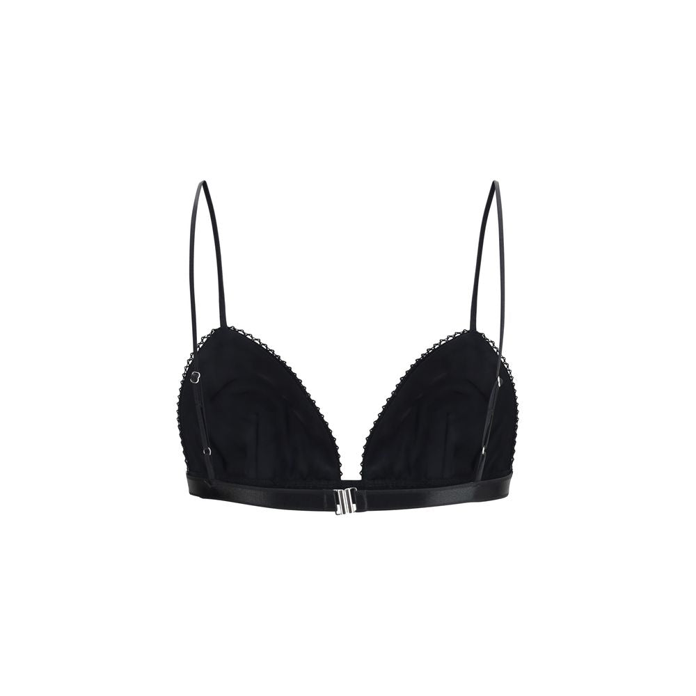 The Andamane Black Viscose Bra | Regal Royce