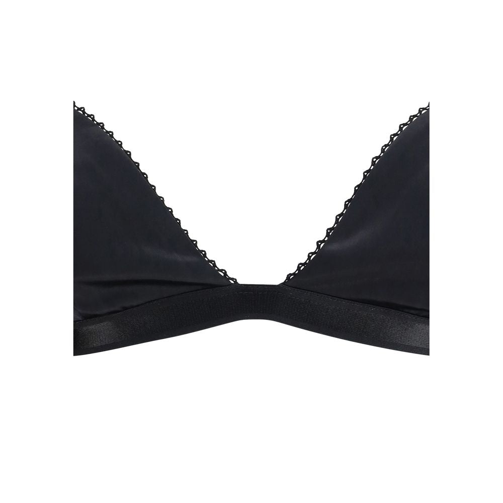 The Andamane Black Viscose Bra | Regal Royce