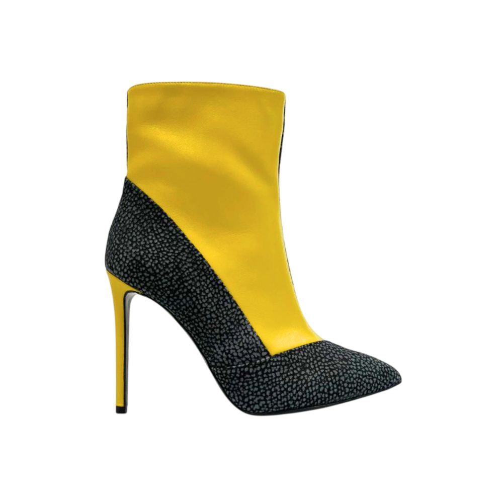 Borbonese Yellow Genuine Leather Women Boot | Regal Royce