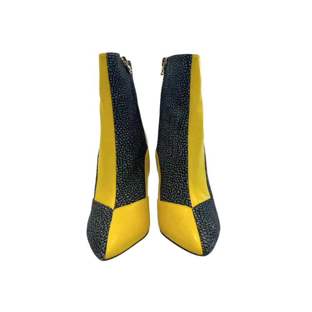 Borbonese Yellow Genuine Leather Women Boot | Regal Royce