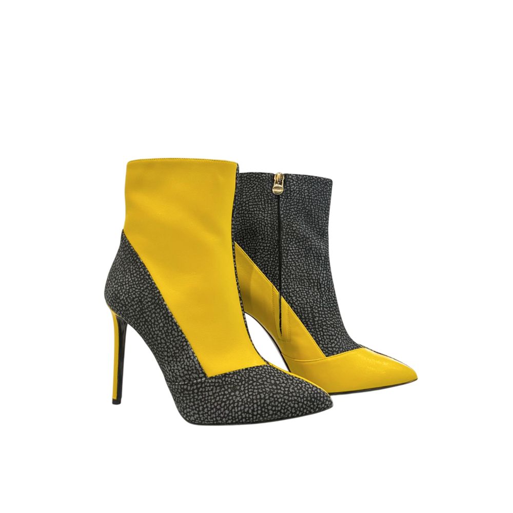 Borbonese Yellow Genuine Leather Women Boot | Regal Royce