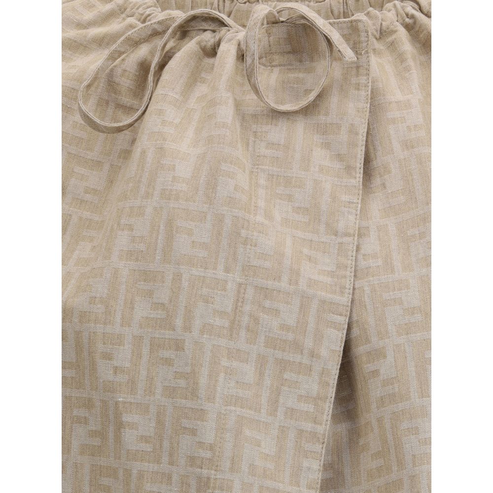 Fendi Beige Cotton Cloacks | Regal Royce