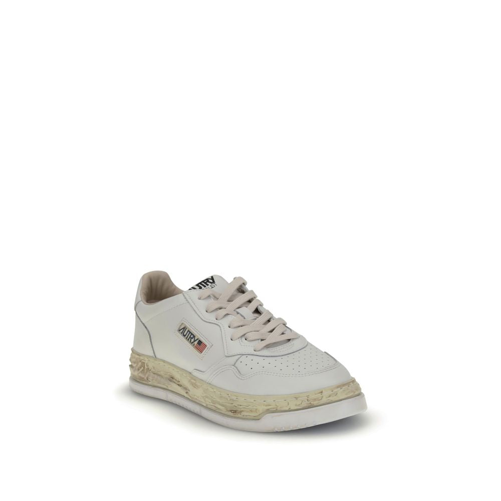 Autry White Leather Sneakers | Regal Royce