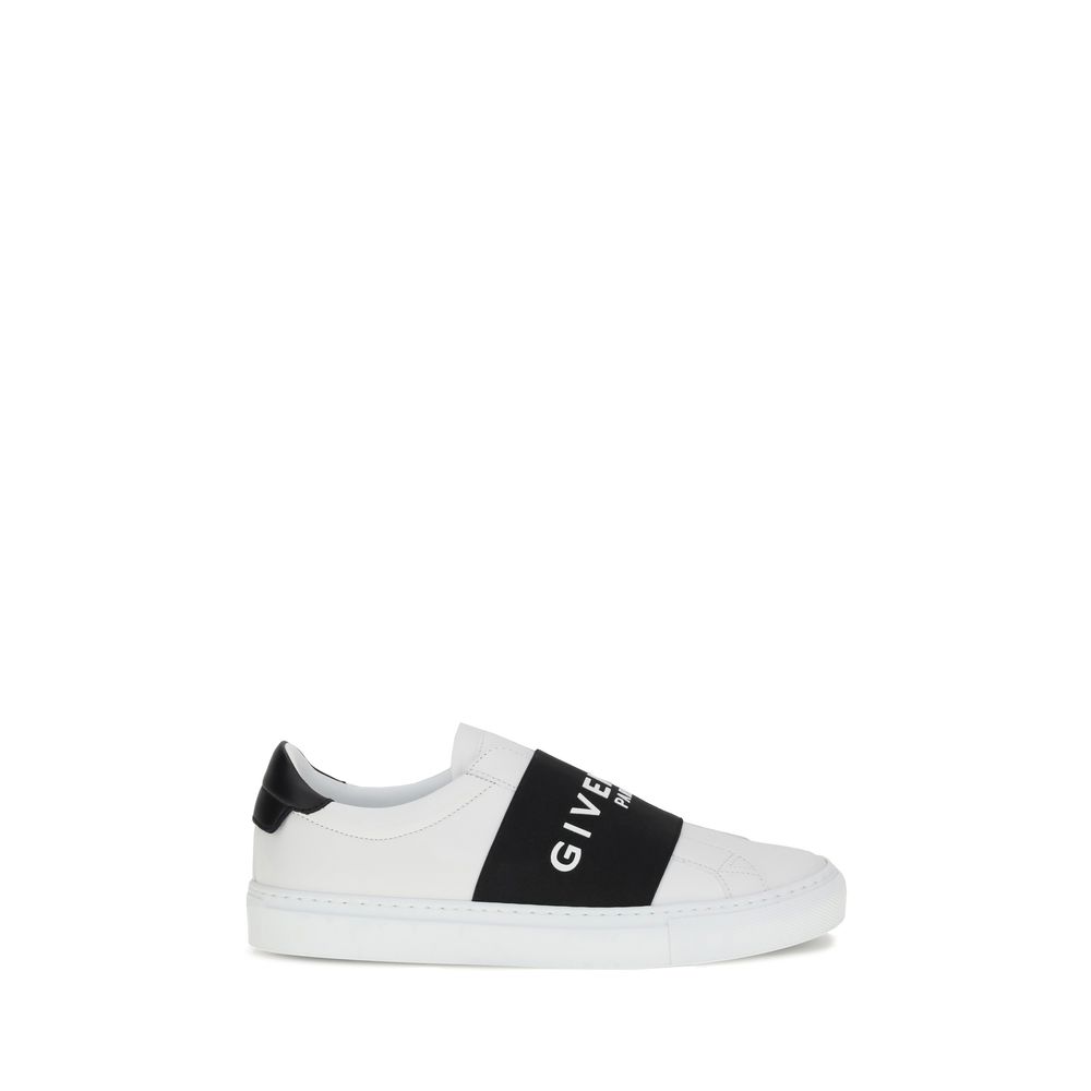 Givenchy White Calf Leather Bos Taurus Low Top Sneakers | Regal Royce
