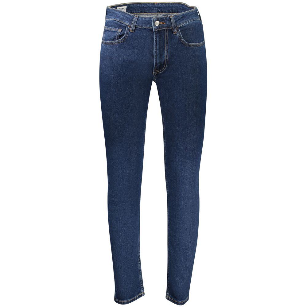 Pepe Jeans Blu Cotton Men's Jeans | Regal Royce