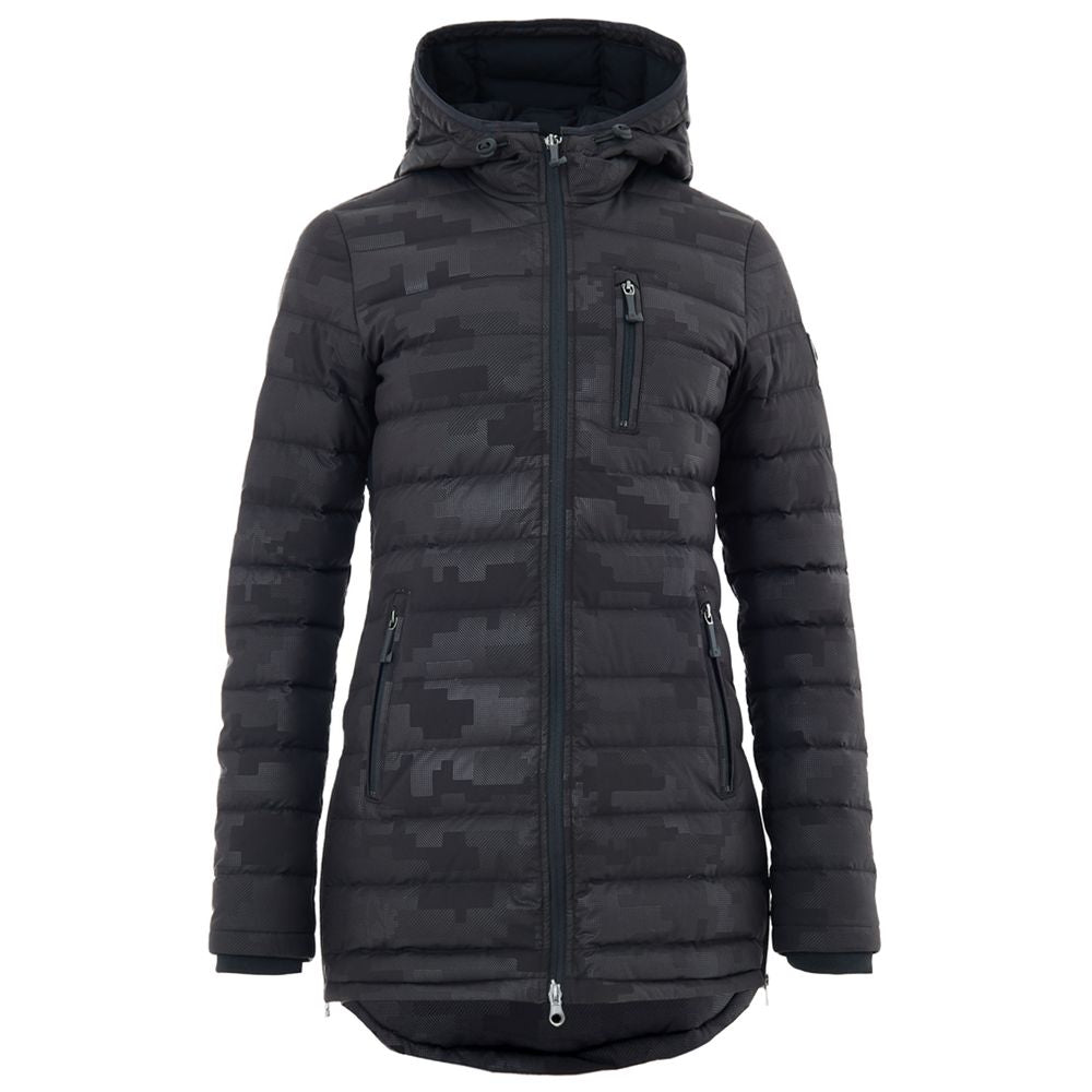 Moose Knuckles Black Nylon Coat | Regal Royce