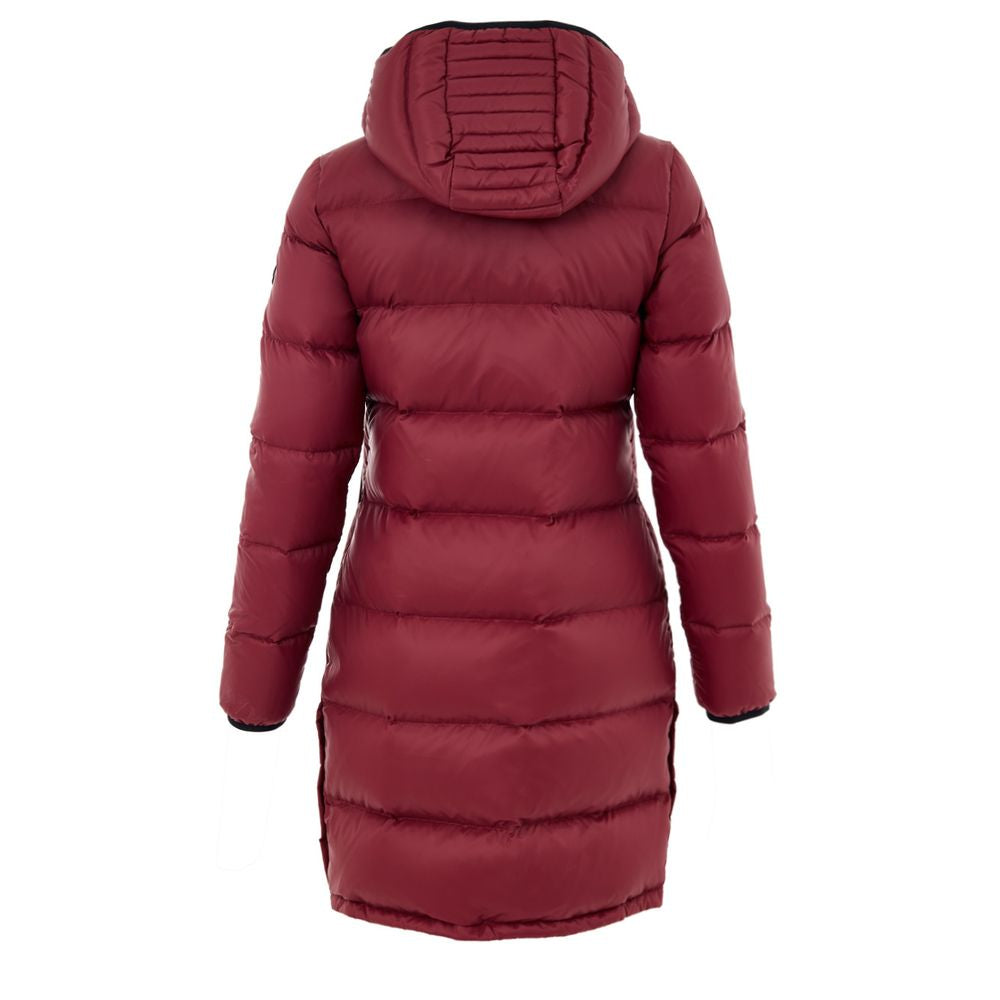 Moose Knuckles Bordeaux Cotton Full-Length Jacket | Regal Royce
