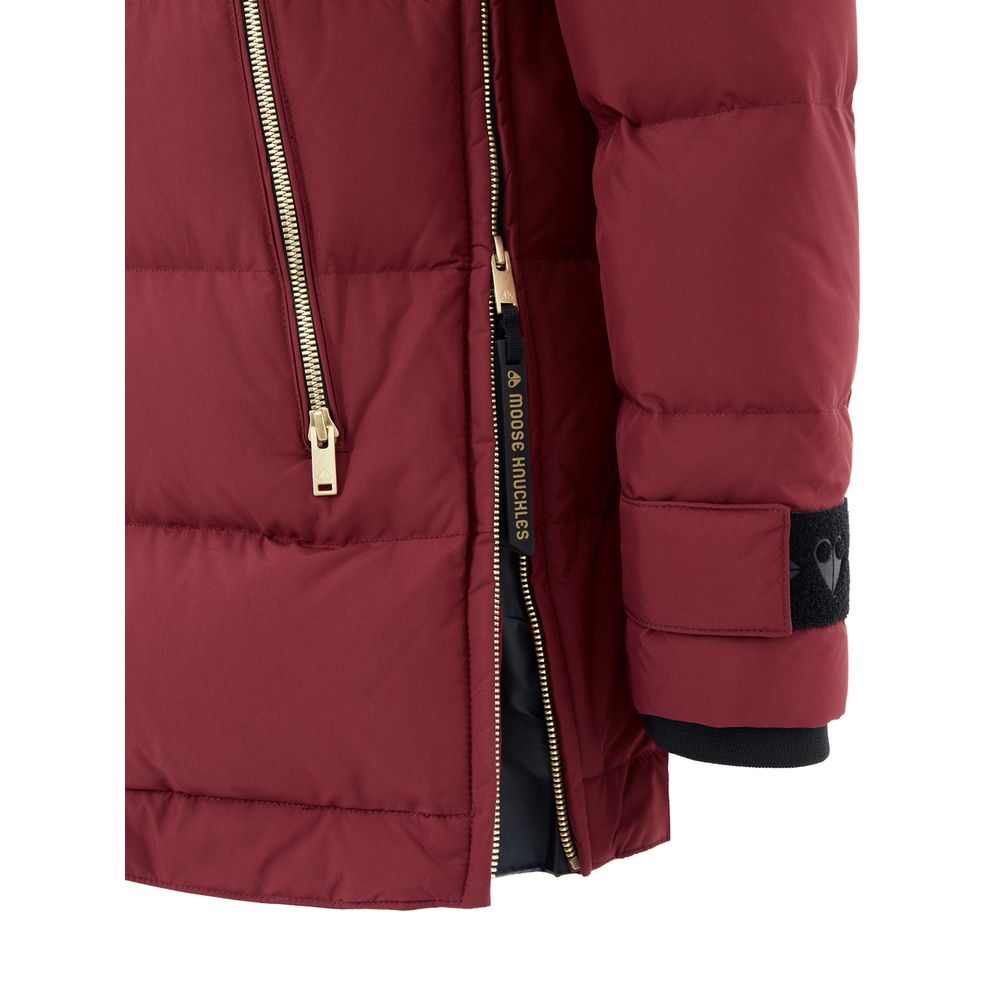 Moose Knuckles Bordeaux Nylon Coat | Regal Royce