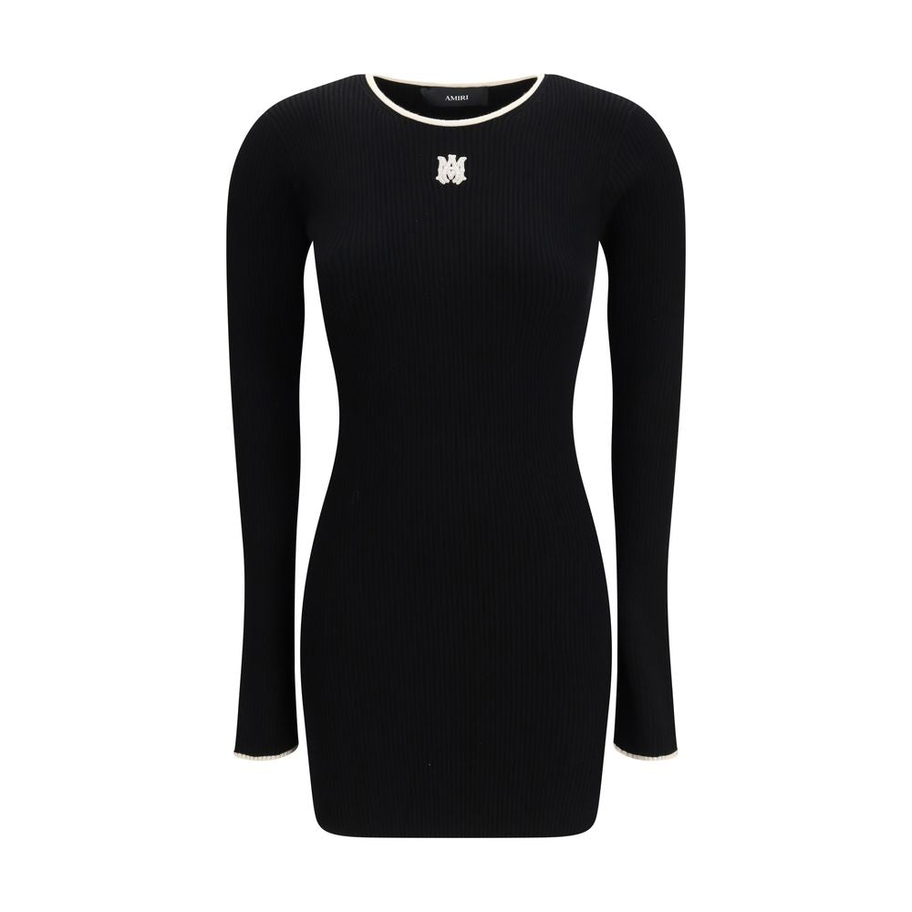 Amiri Black Viscose Casual Dress | Regal Royce