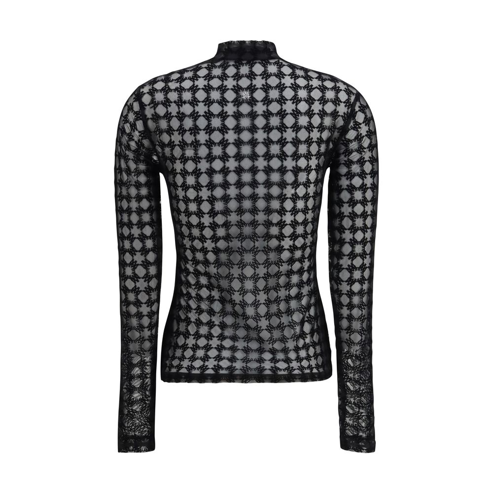 Amiri Black Polyester Top | Regal Royce