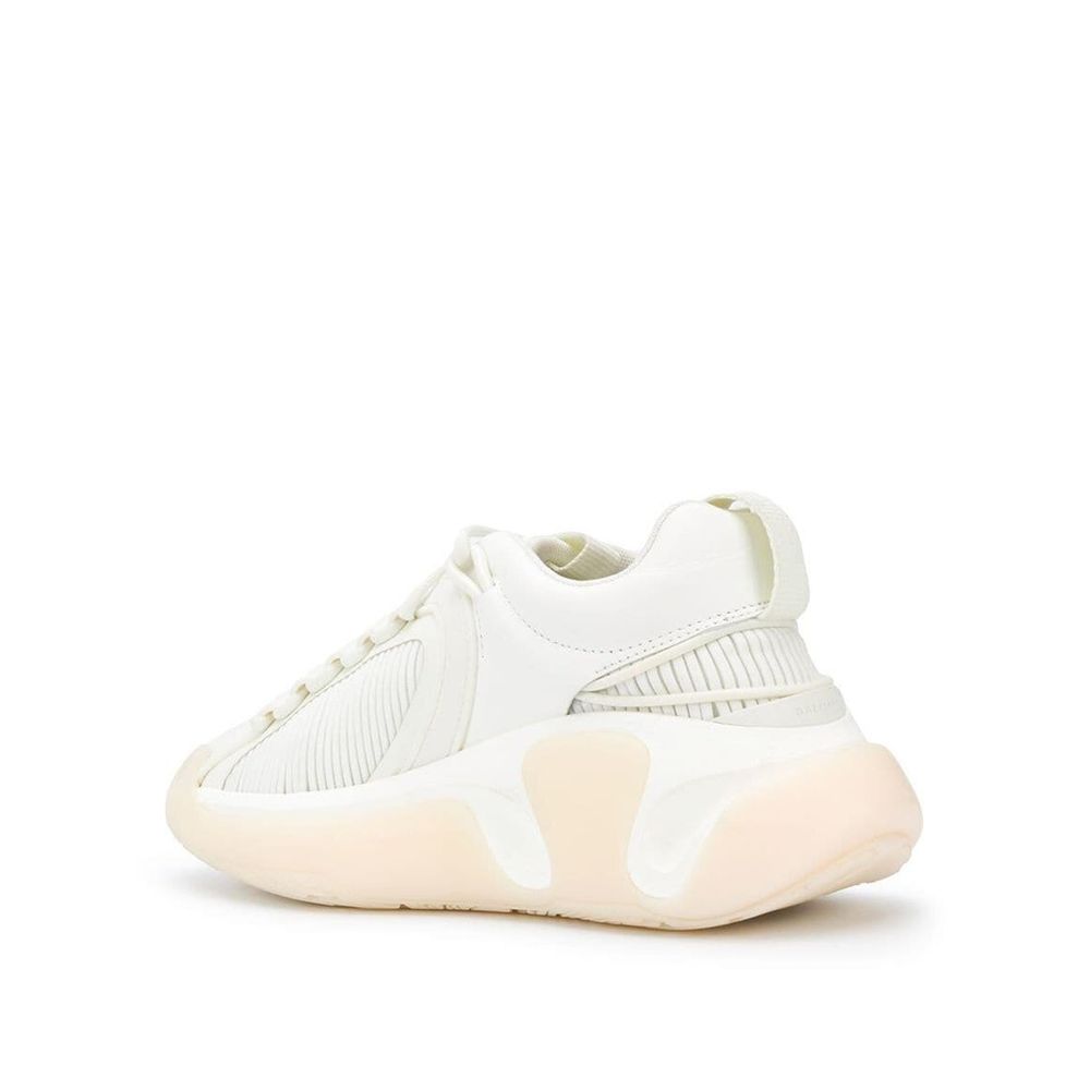 Balmain White Fabric Athletic Sneakers | Regal Royce