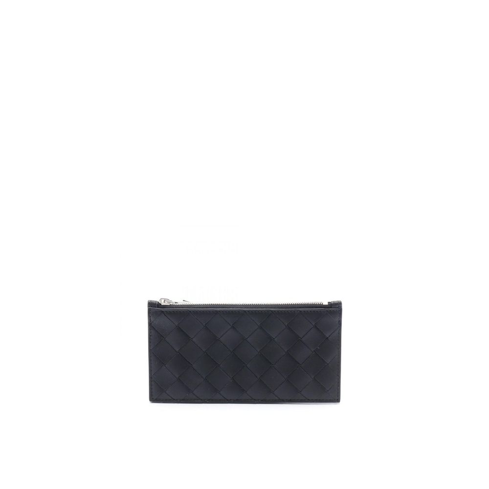 Bottega Veneta Black Calfskin Wallet | Regal Royce
