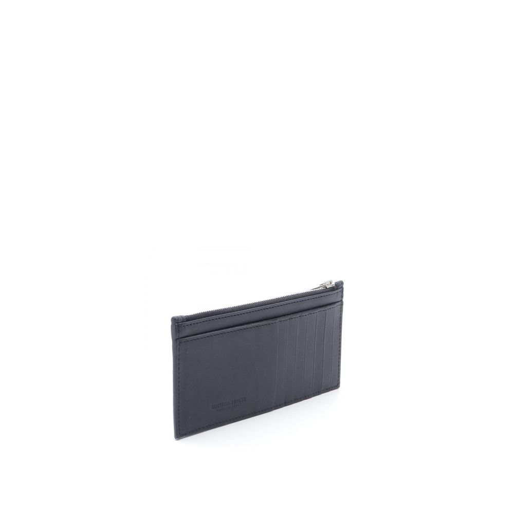 Bottega Veneta Black Calfskin Wallet | Regal Royce