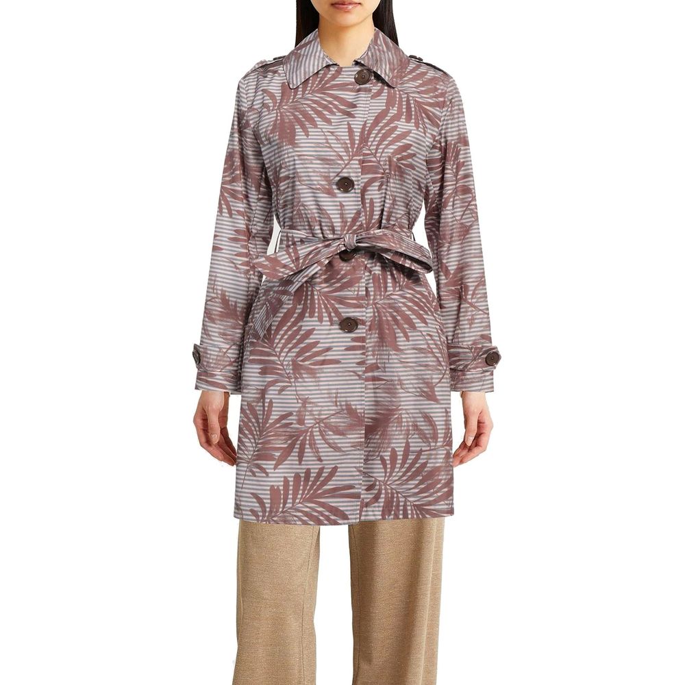 Herno Brown Polyester Coat | Regal Royce