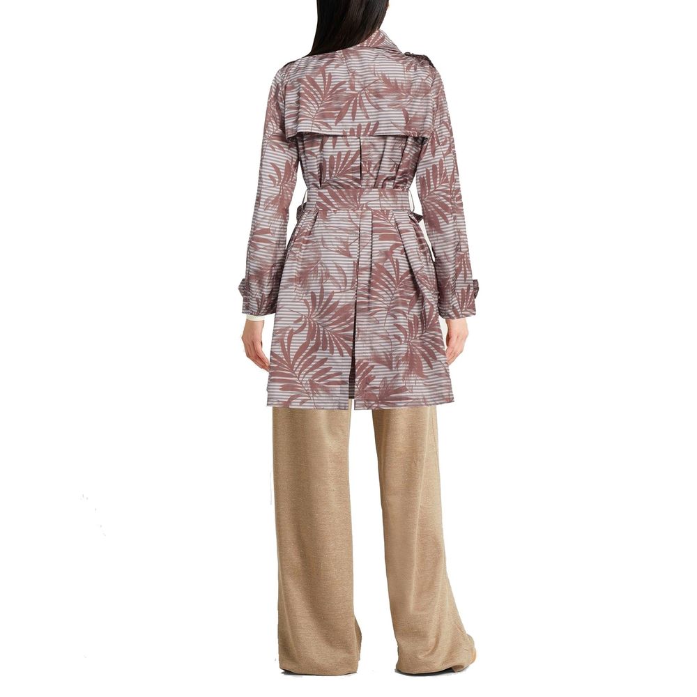 Herno Brown Polyester Coat | Regal Royce