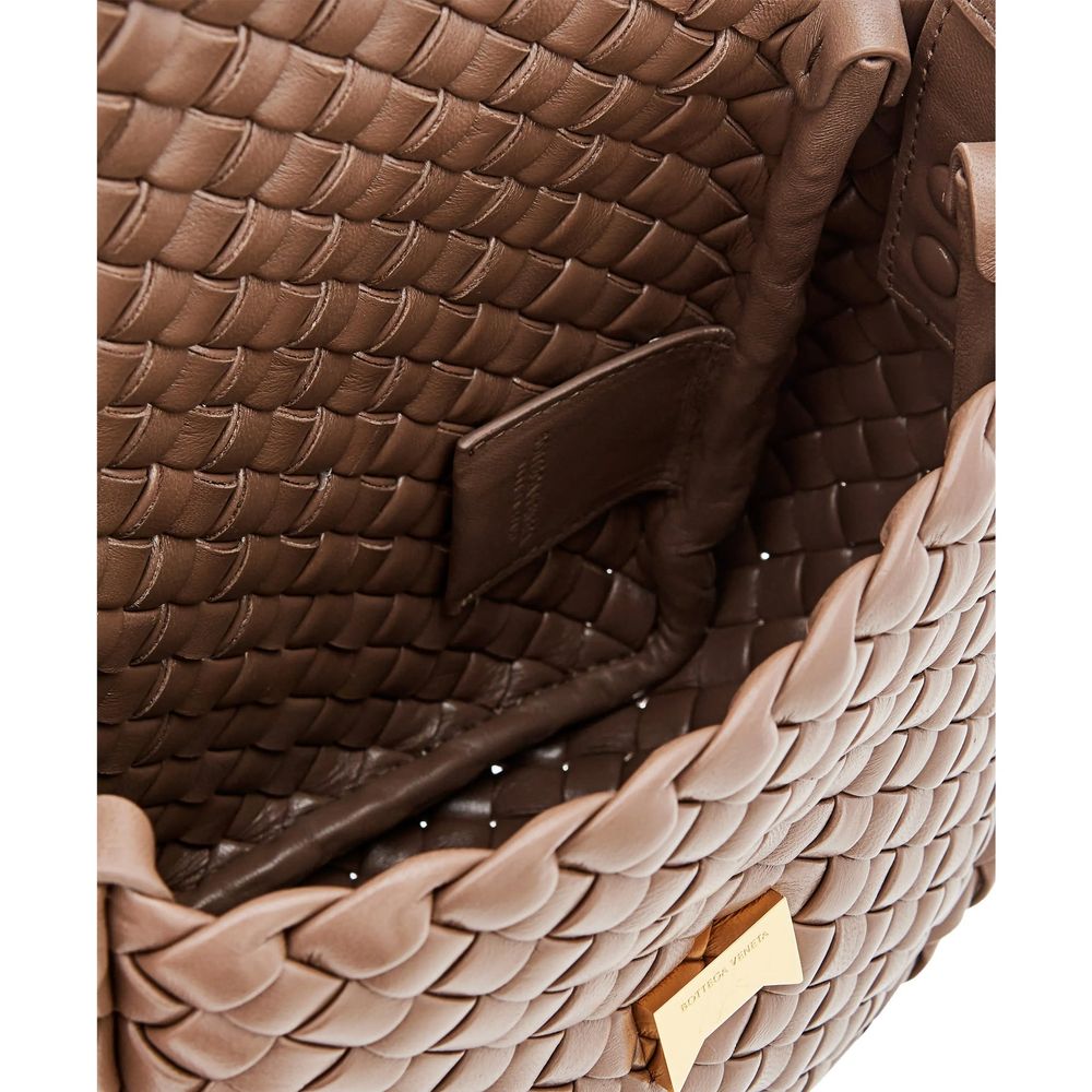 Bottega Veneta Brown Lamb Leather Shoulder Bag | Regal Royce
