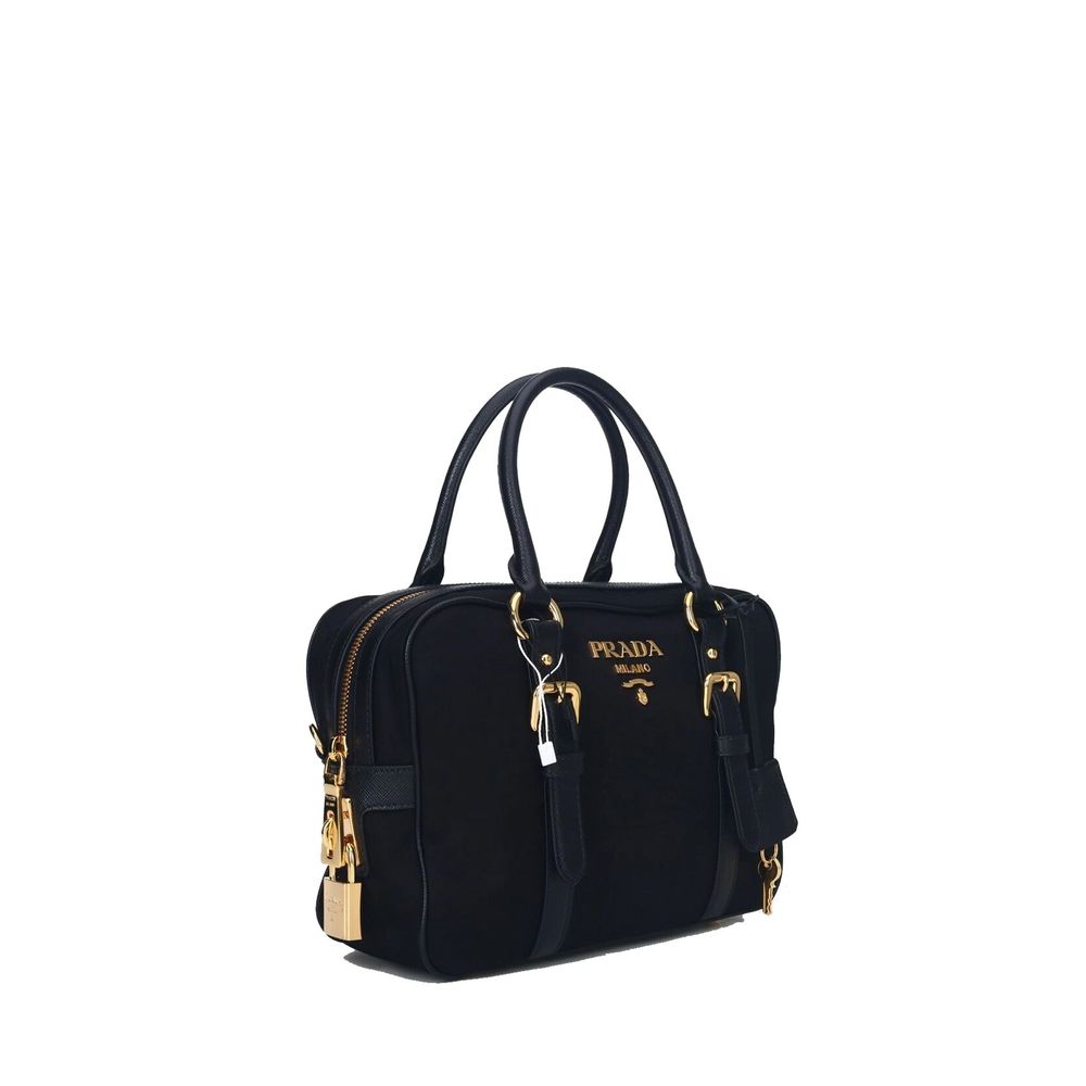 Prada Black Nylon Handbag | Regal Royce