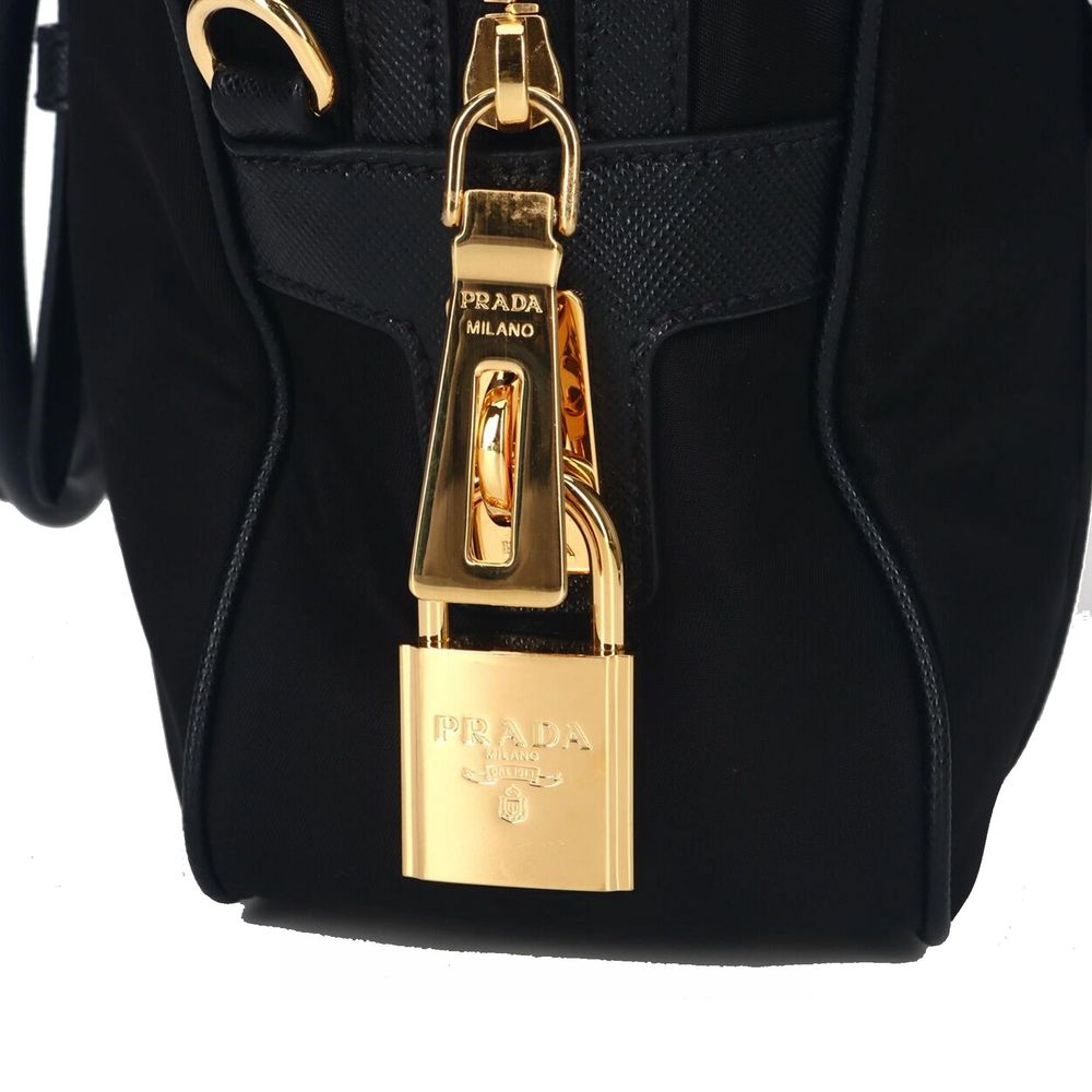 Prada Black Nylon Handbag | Regal Royce
