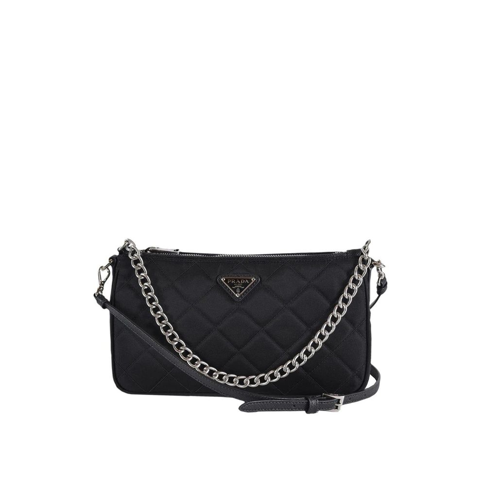 Prada Black Nylon Shoulder Bag | Regal Royce