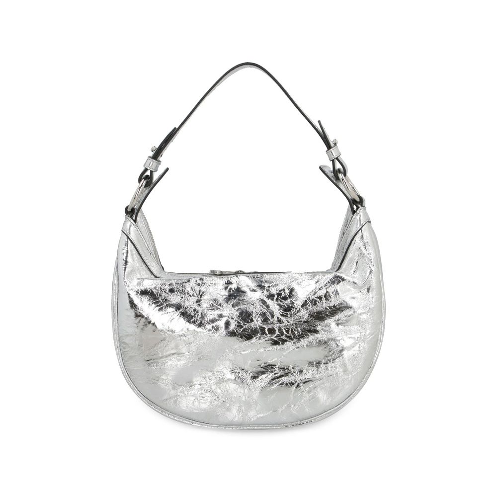 Versace Silver Lamb Leather Shoulder Bag | Regal Royce