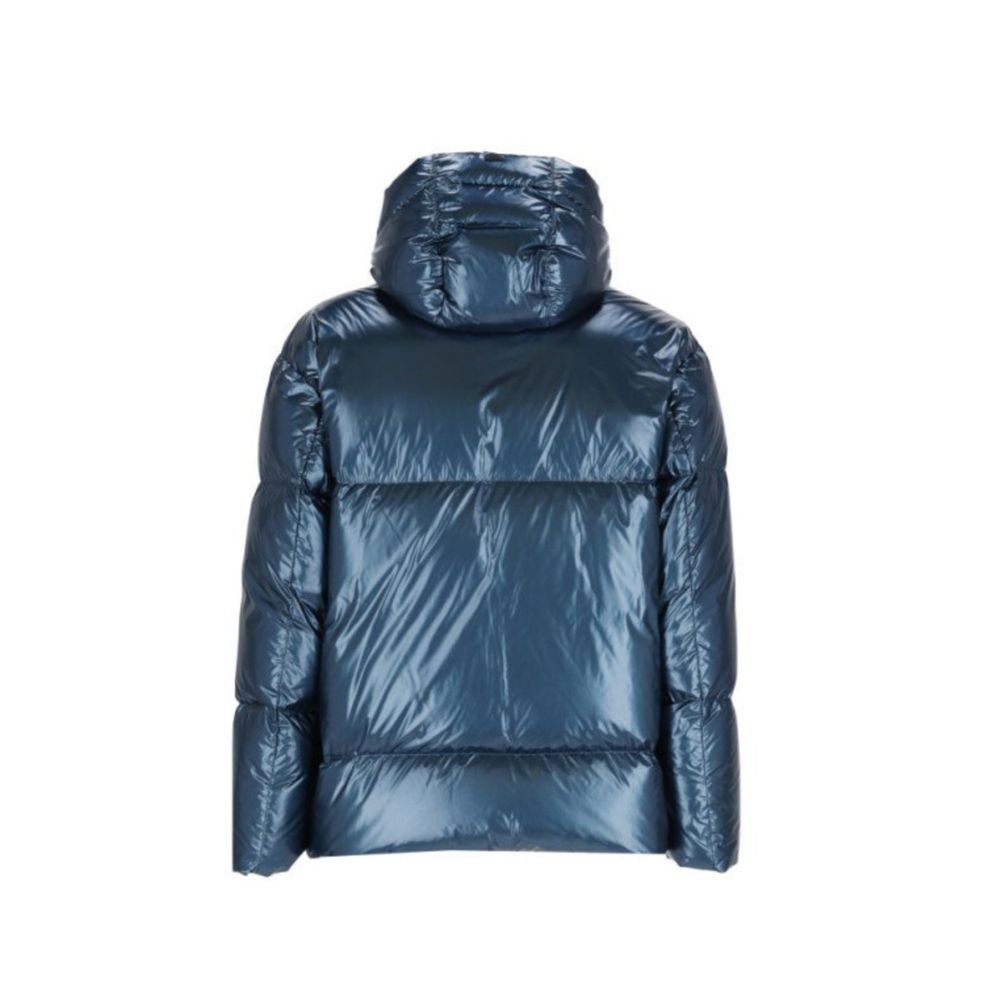 Herno Blue Polyamide Shell Jacket | Regal Royce