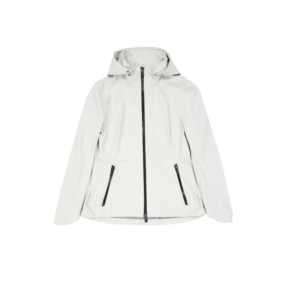 Herno Gray Polyester Rain Coat | Regal Royce