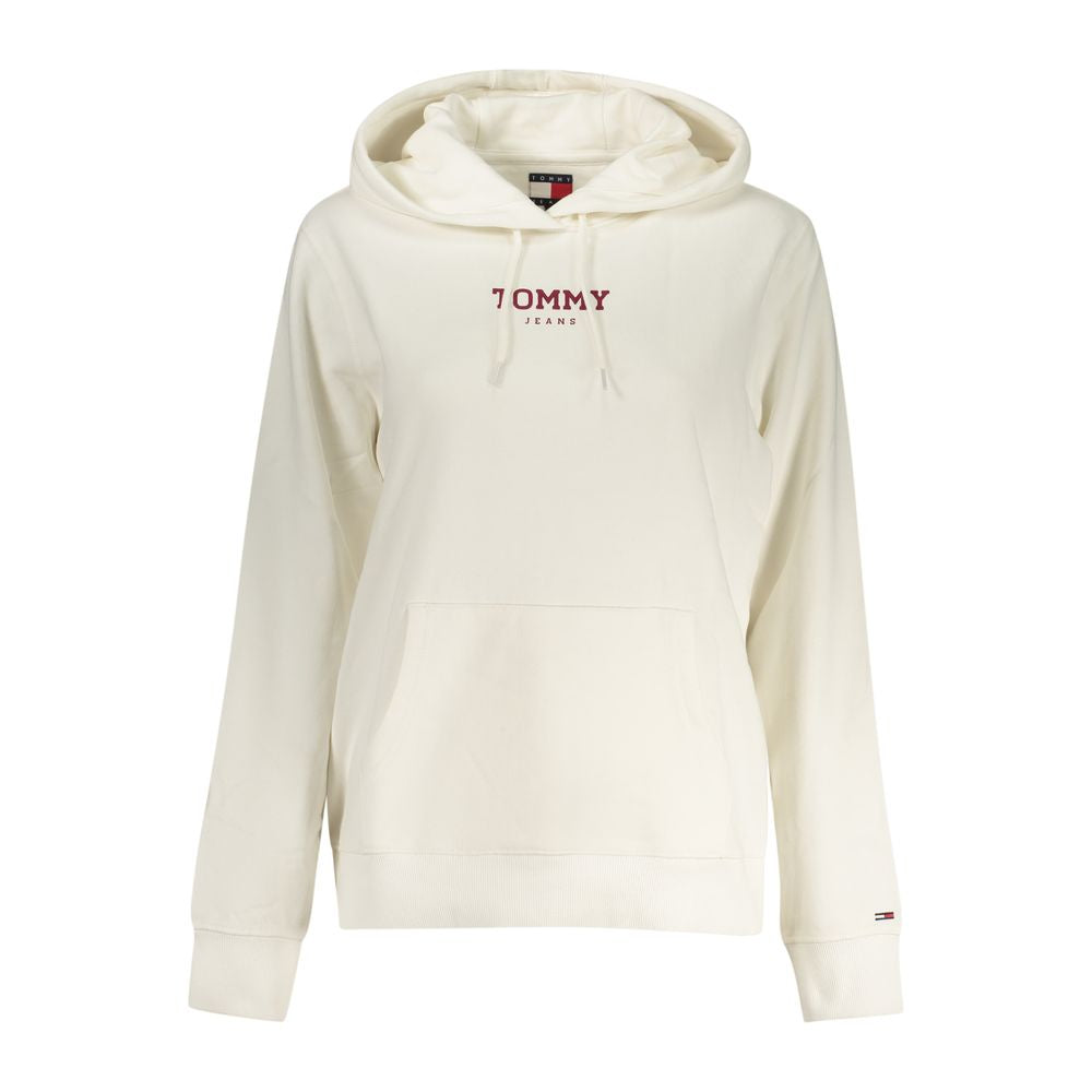Tommy Hilfiger White Cotton Women Sweatshirt | Regal Royce