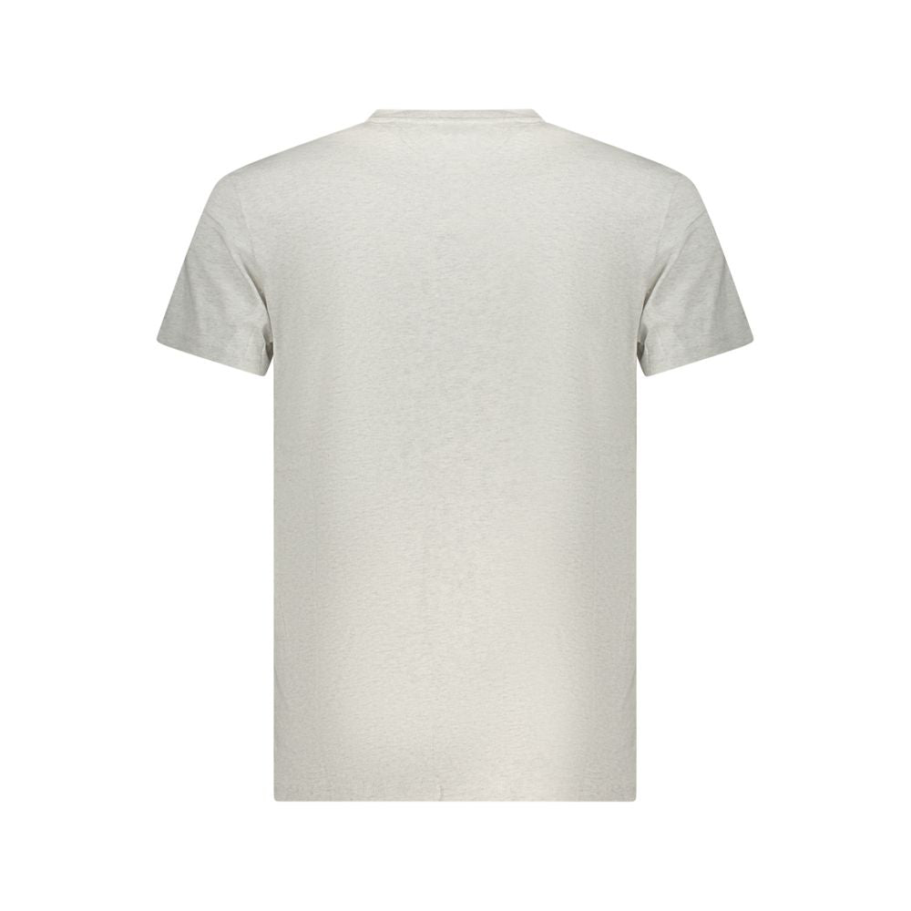 Tommy Hilfiger Gray Cotton Men's T-Shirt | Regal Royce