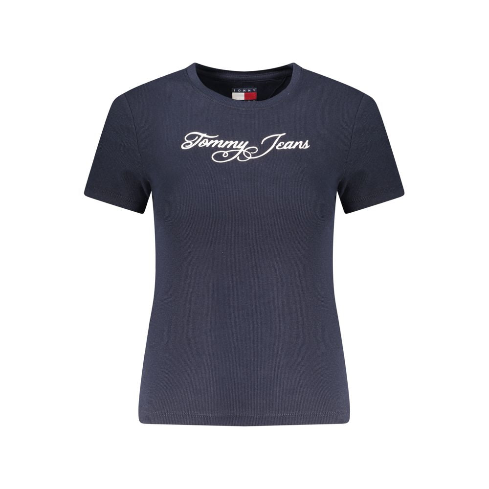 Tommy Hilfiger Blue Cotton Women's T-Shirt | Regal Royce