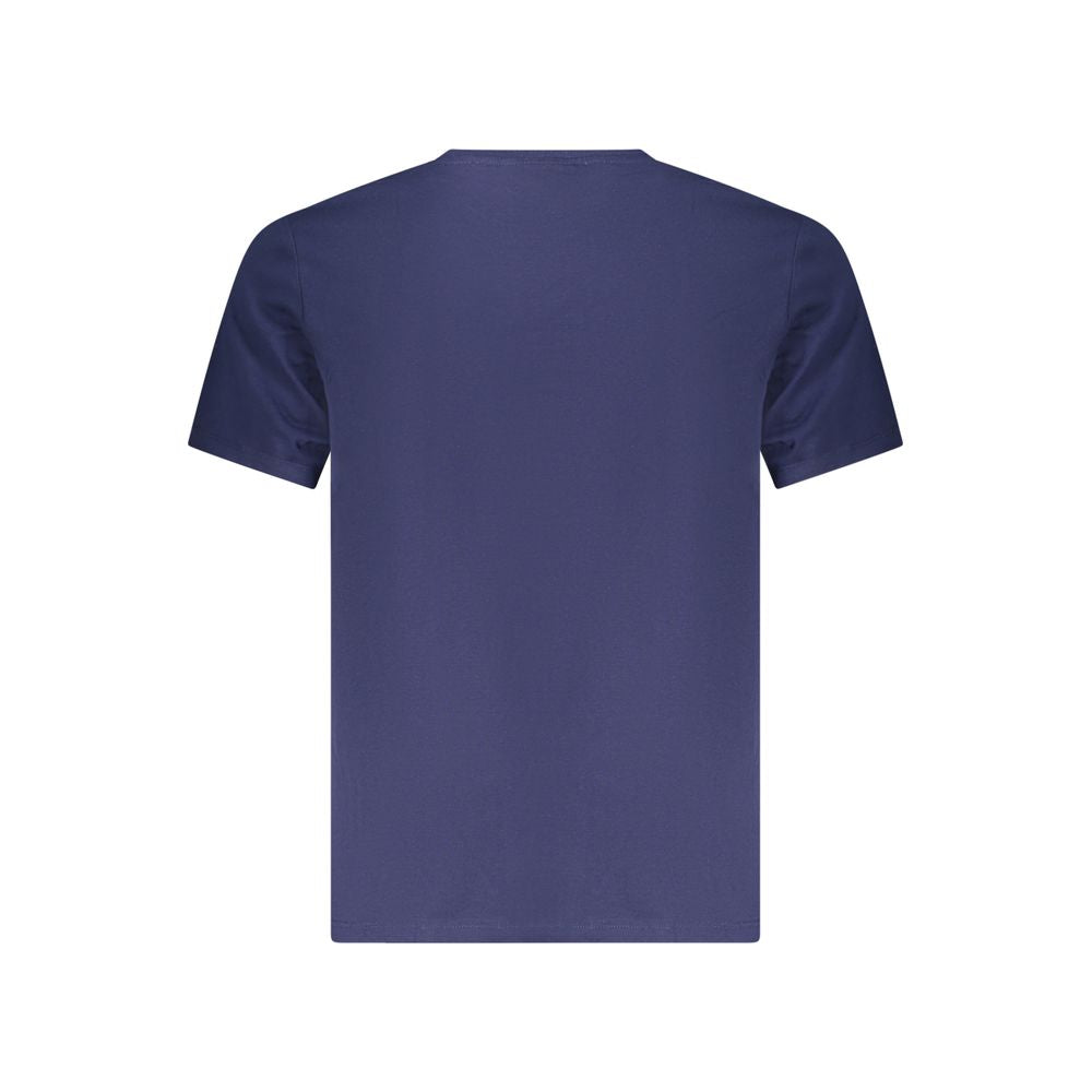 Calvin Klein Blue Cotton Men's T-Shirt | Regal Royce