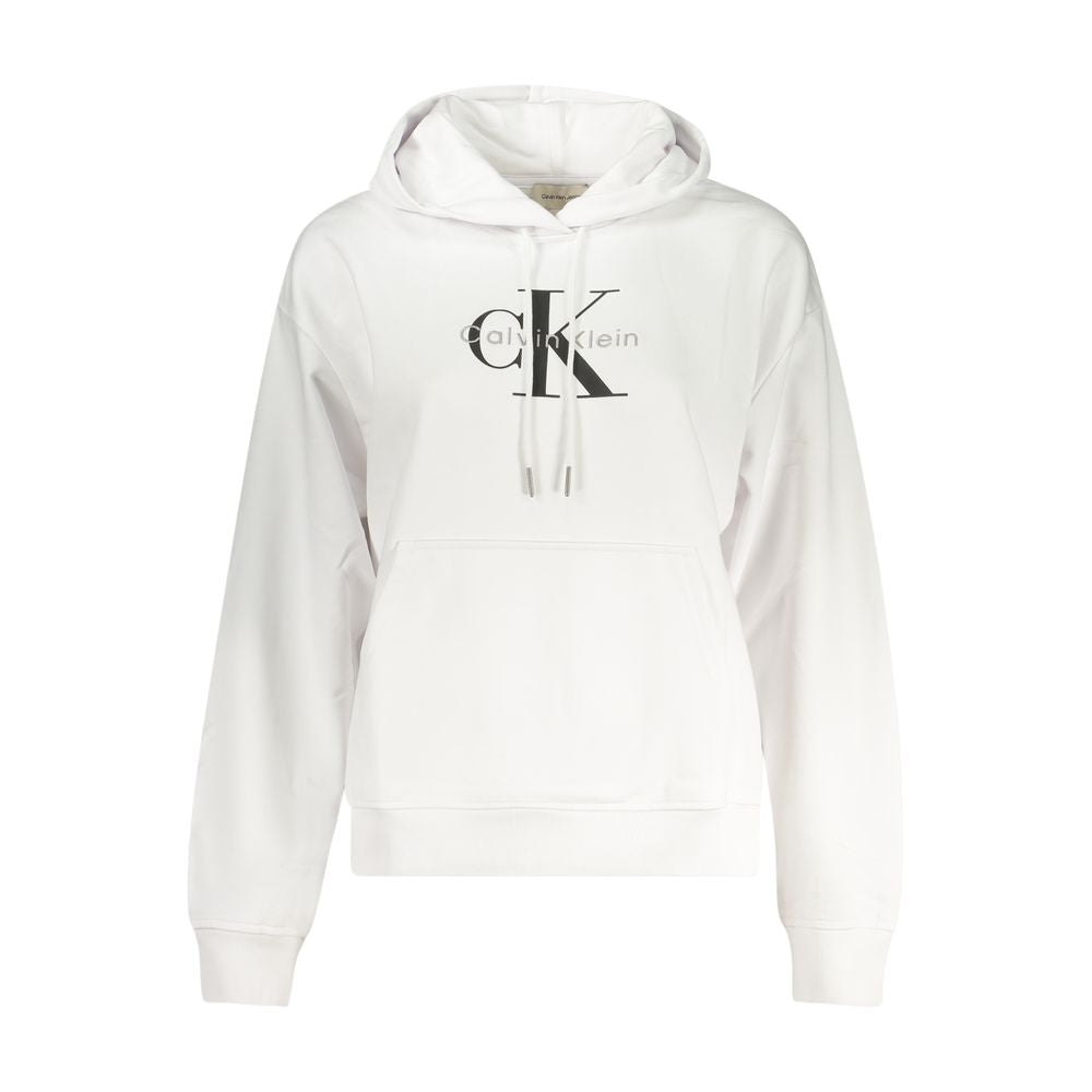 Calvin Klein Bianco Cotton Women Sweatshirt | Regal Royce