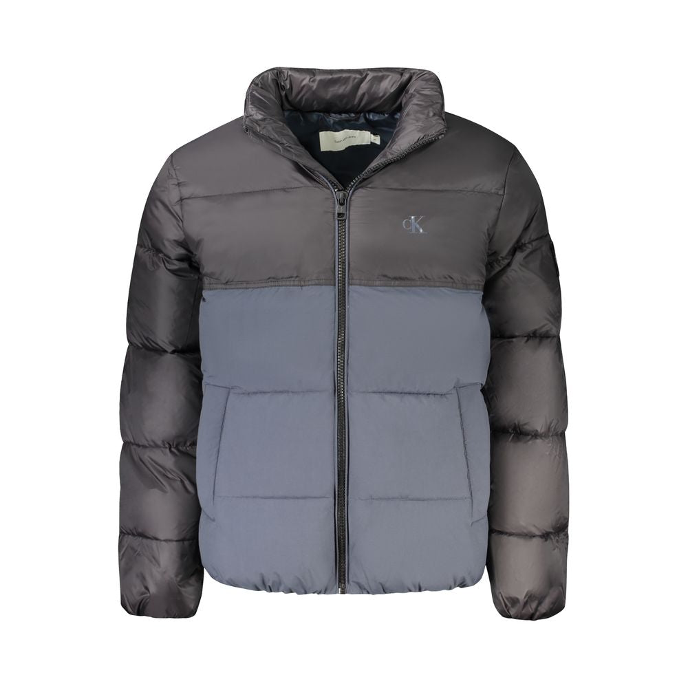 Calvin Klein Blue Polyester Men's Jacket | Regal Royce