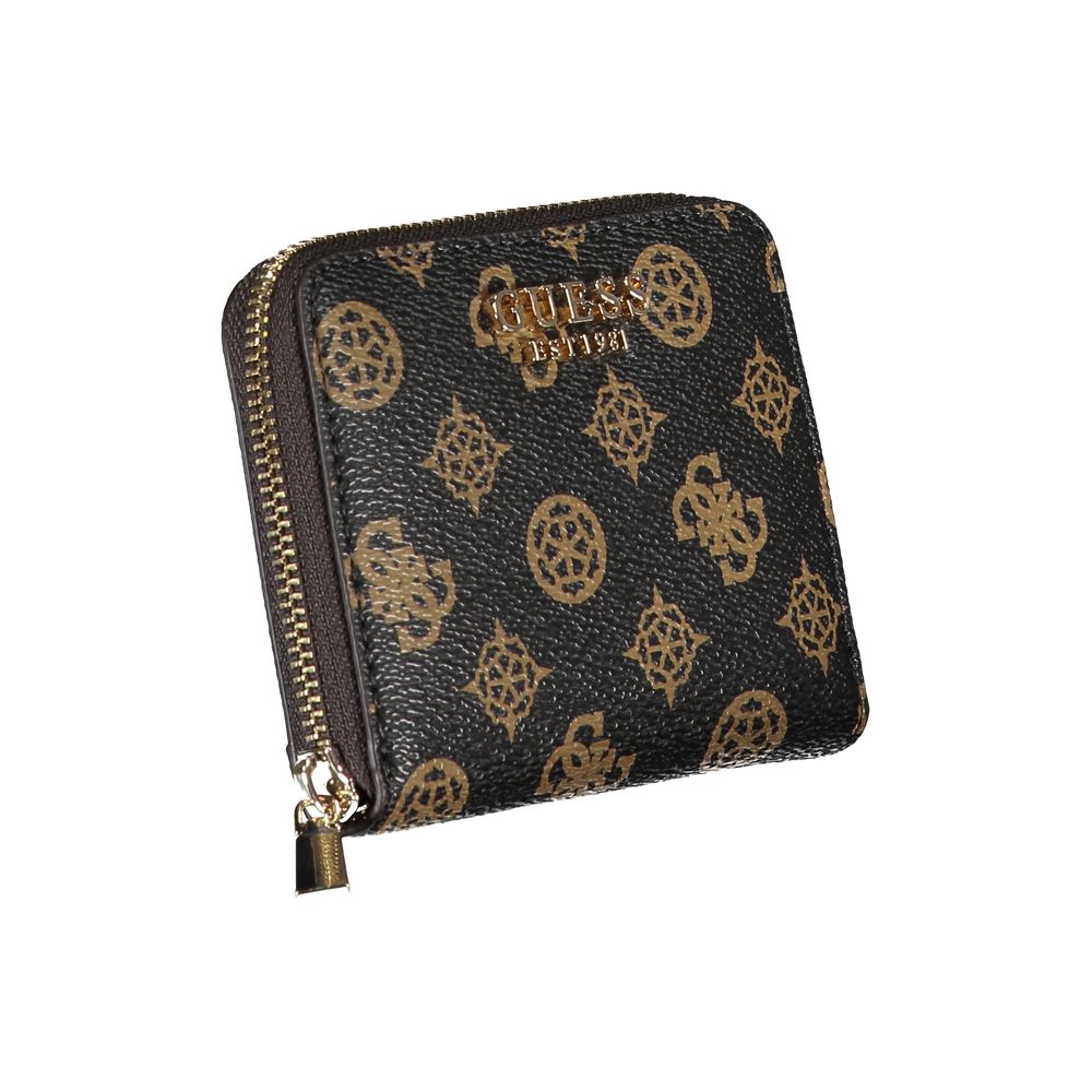 Guess Jeans Marrone Poliuretano Woman Wallet | Regal Royce